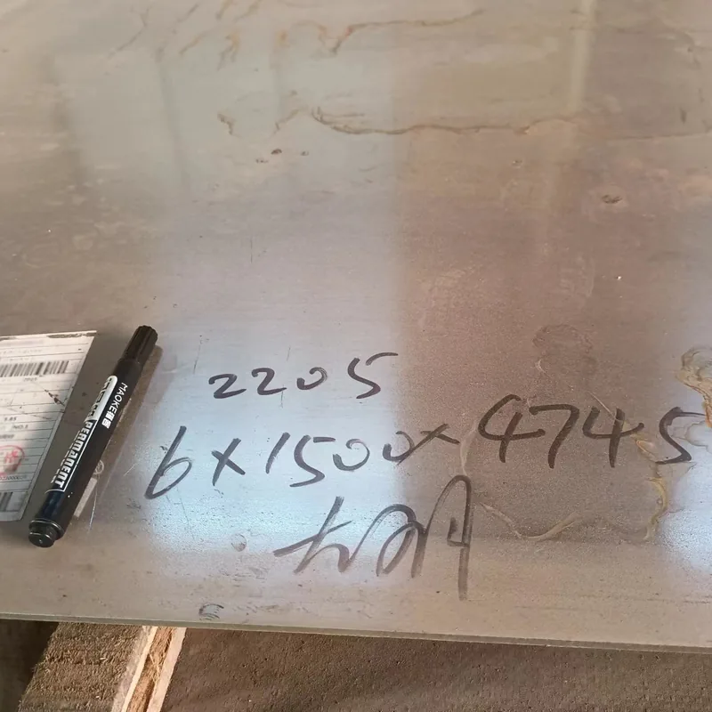2205 duplex stainless steel plate marked 2205