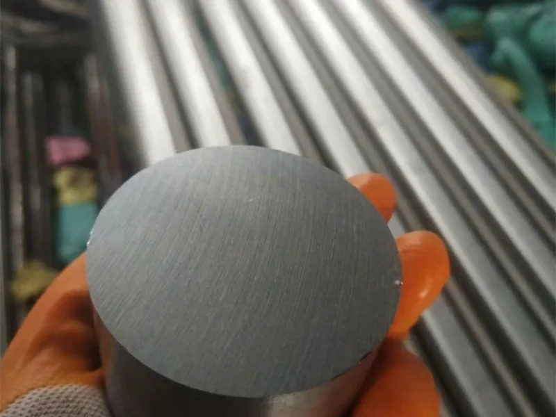 303 Stainless Steel Rod close-up