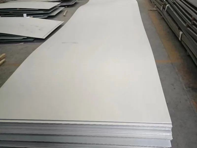 Stack of 304/304L stainless steel plates
