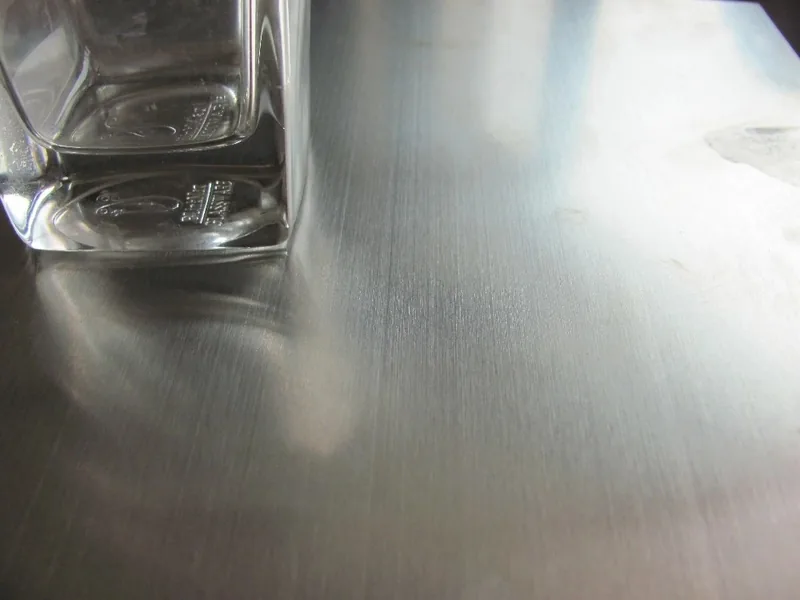 304 No.4 brushed stainless steel sheet surface