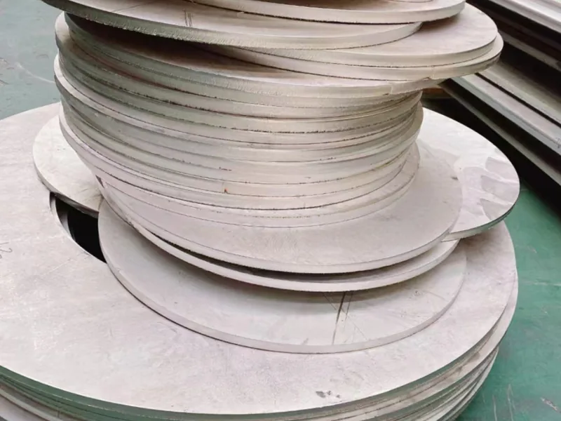 304 stainless steel cut rings and circle blanks