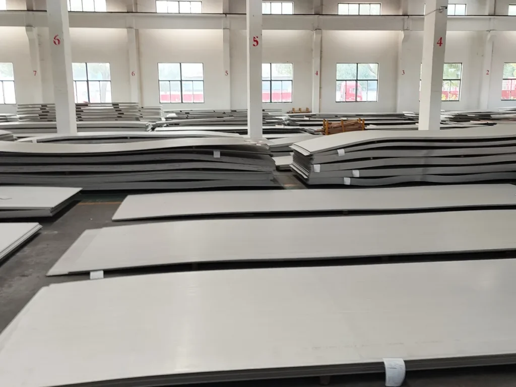 316 stainless steel plates in our Wuxi warehouse
