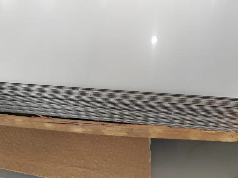 316Ti stainless steel sheet edge