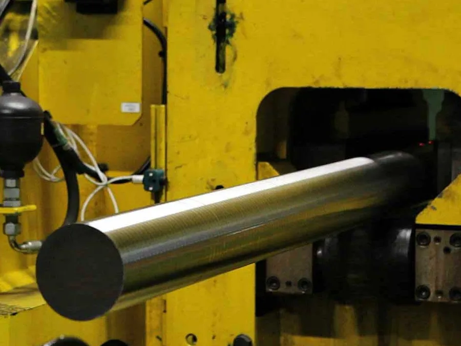 410 Stainless Steel Round Bar close-up