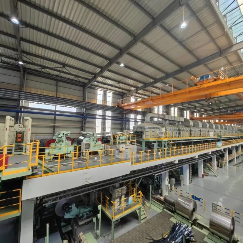 Cut-to-length and processing lines in our plant
