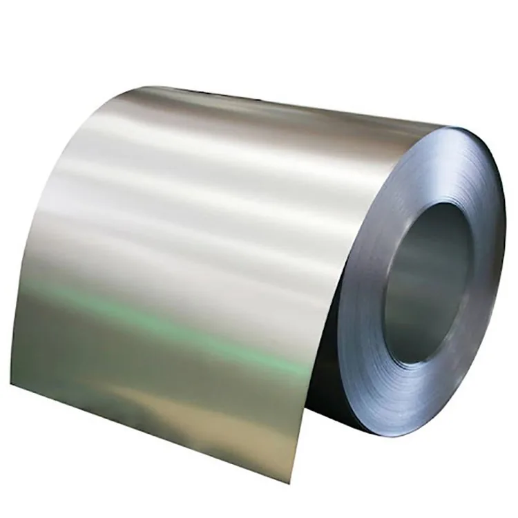 Galvannealed steel coil