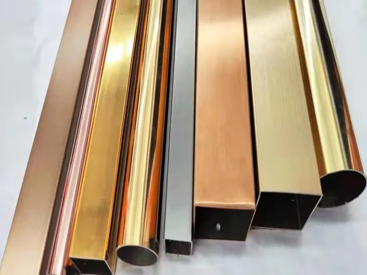 Rose Gold Stainless Steel Pipe & Tube
