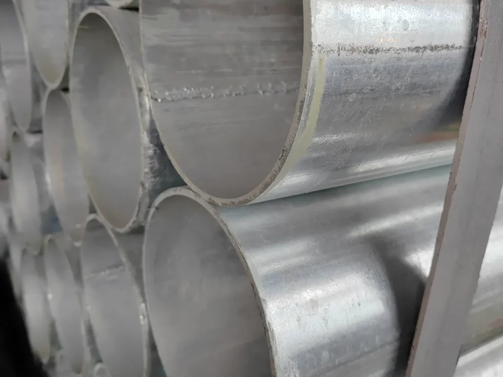 Seamless Galvanized Steel Pipe & Tube close-up