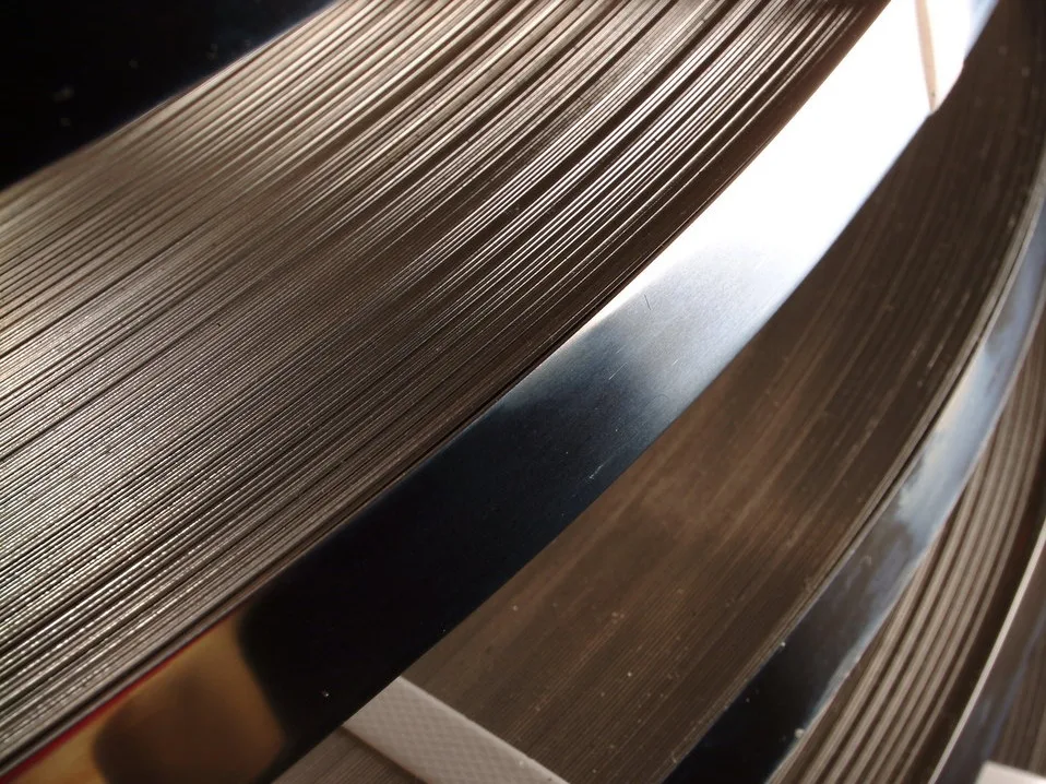 Spring Stainless Steel Strip close-up