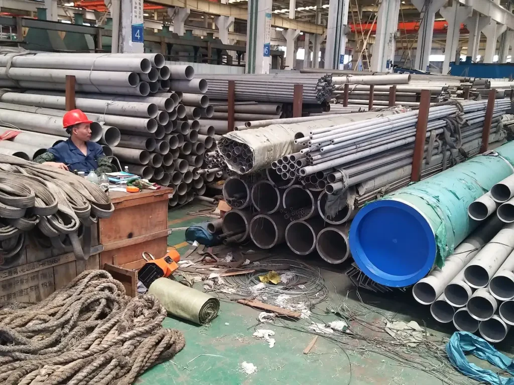 Stainless Steel Pipe & Tube Suppliers close-up